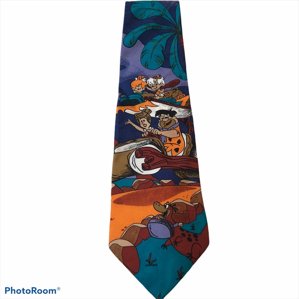 Vintage Flintstones Tie